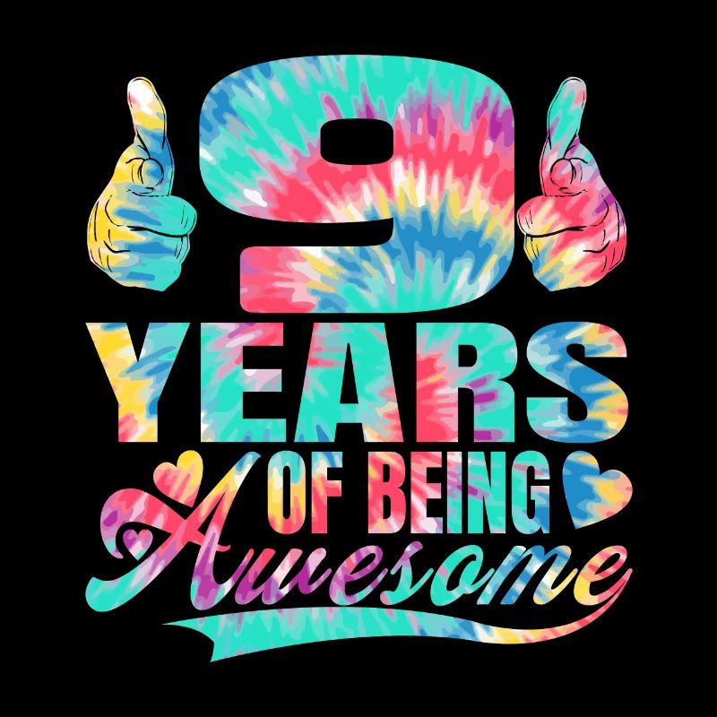 9. Geburtstag Oder Jahrestag 9 Years Of Being