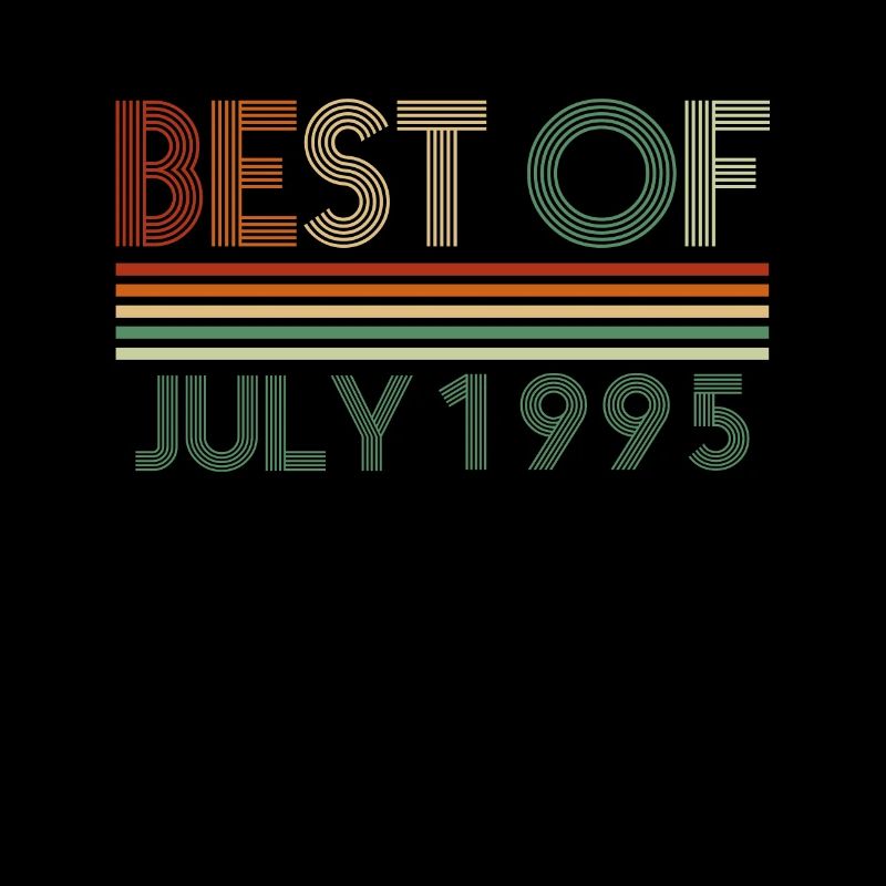 27. Geburtstag Juli Jahrgang 1995 Geschenkidee