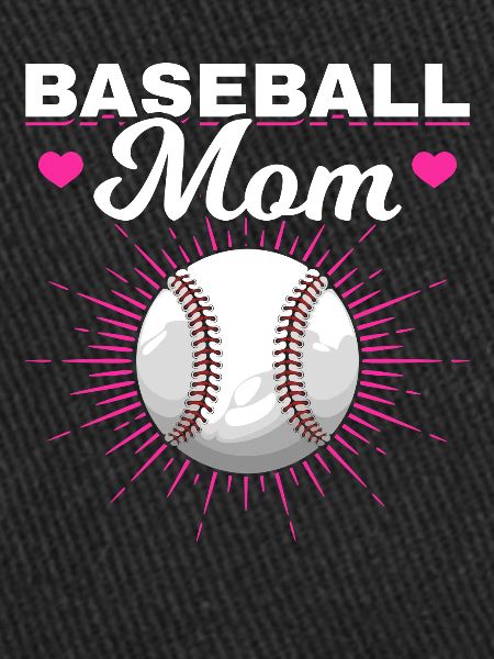 Baseball Mère Femmes Baseball Maman