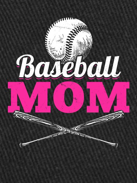 Baseball-Mutter Frauen Baseball-Fan