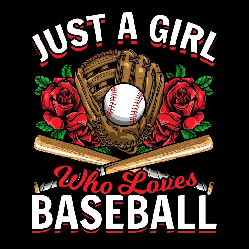 Filles Thème Baseball Amateurs de Baseball
