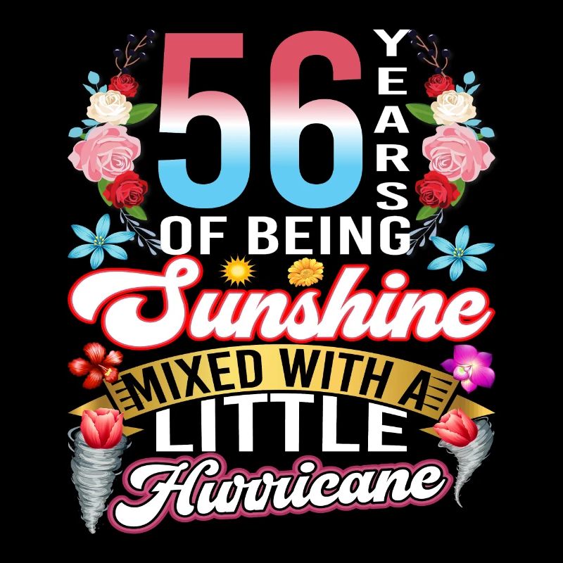 56 years of sunshine mixed with a small