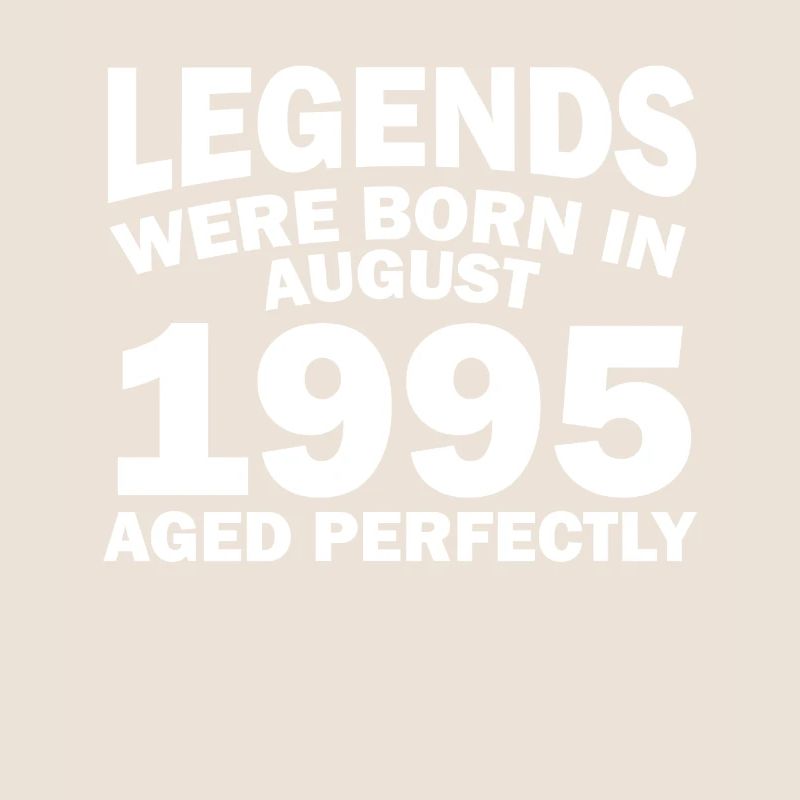 27th birthday August born 1995 Gift idea