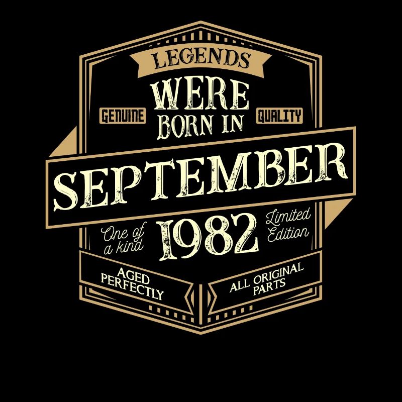 September 1982 Geburtstag Mann