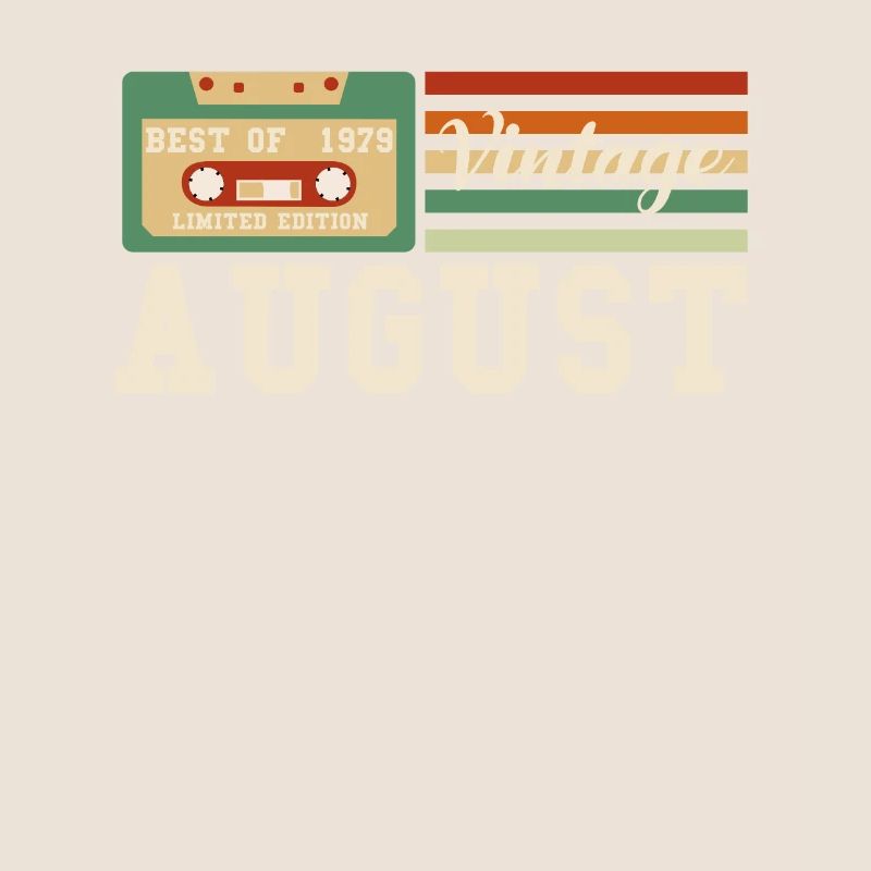 43rd birthday August born 1979 Gift idea