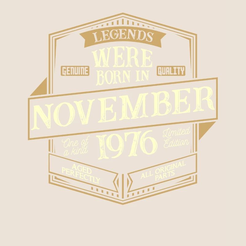 November 1976 Geburtstag Mann