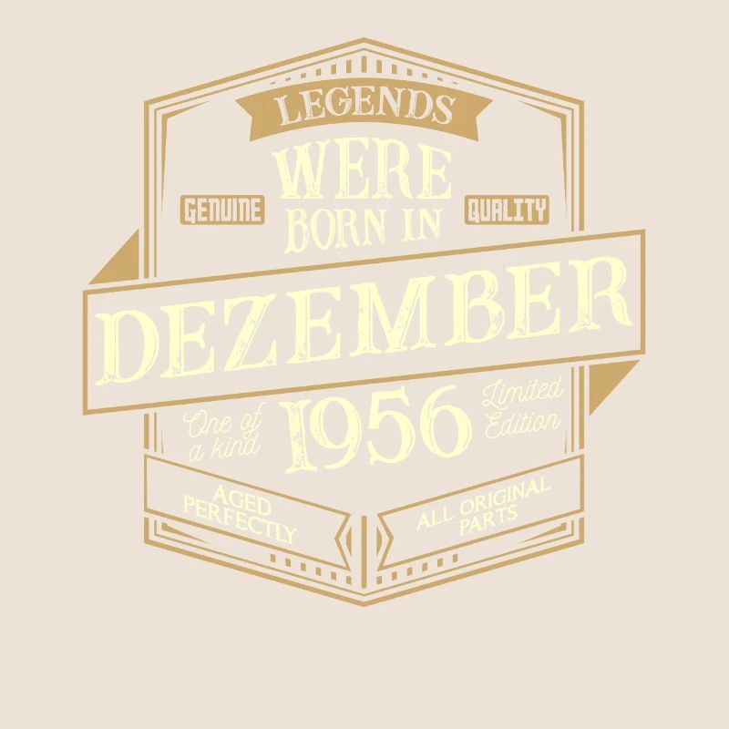 Dezember 1956 Geburtstag Mann