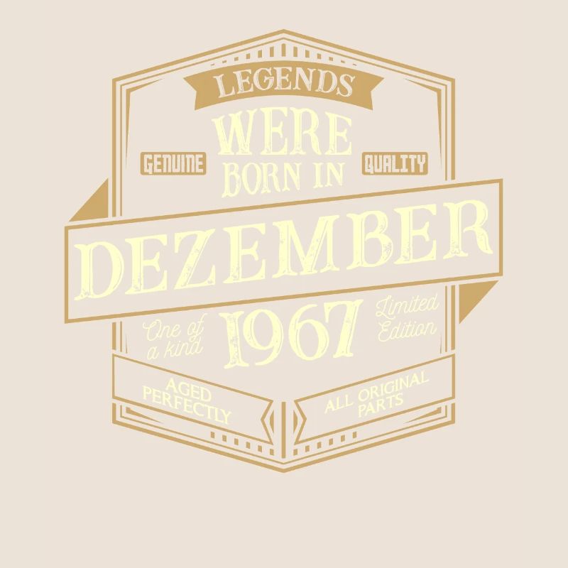 Dezember 1967 Geburtstag Mann