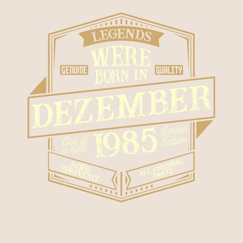 Dezember 1985 Geburtstag Mann