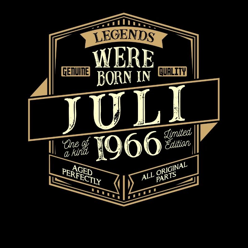 July 1966 Birthday man
