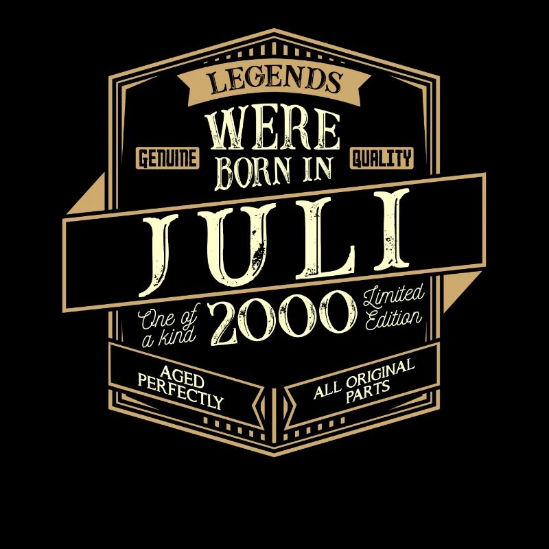 Juli 2000 Geburtstag Mann