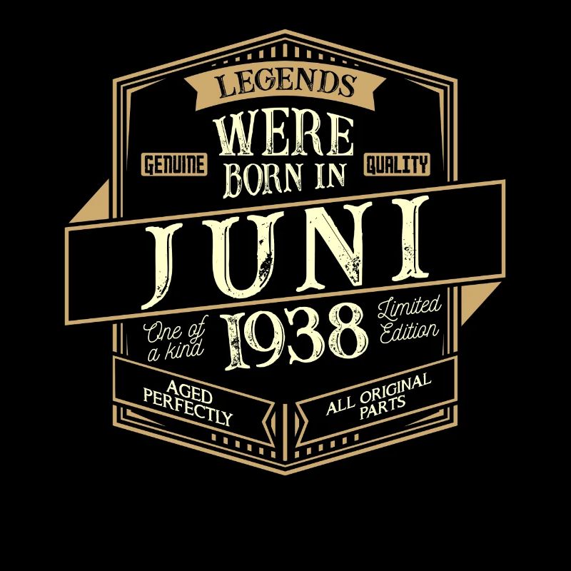 Juni 1938 Geburtstag Mann