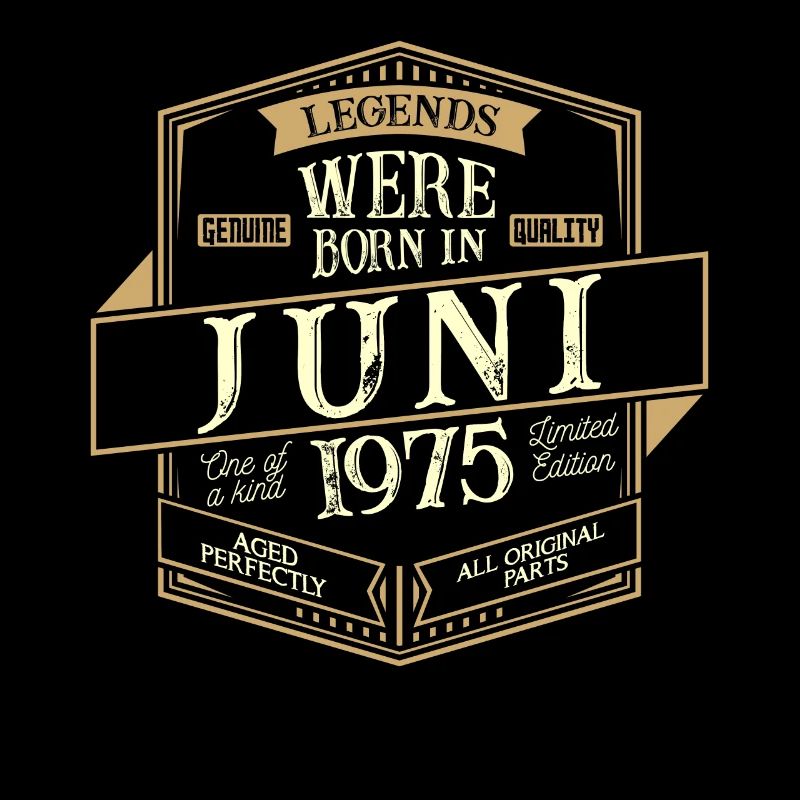 Juni 1975 Geburtstag Mann
