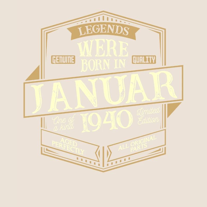 Januar 1940 Geburtstag Mann