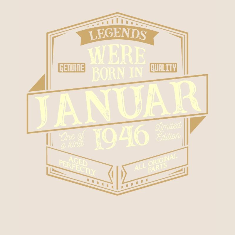 Januar 1946 Geburtstag Mann