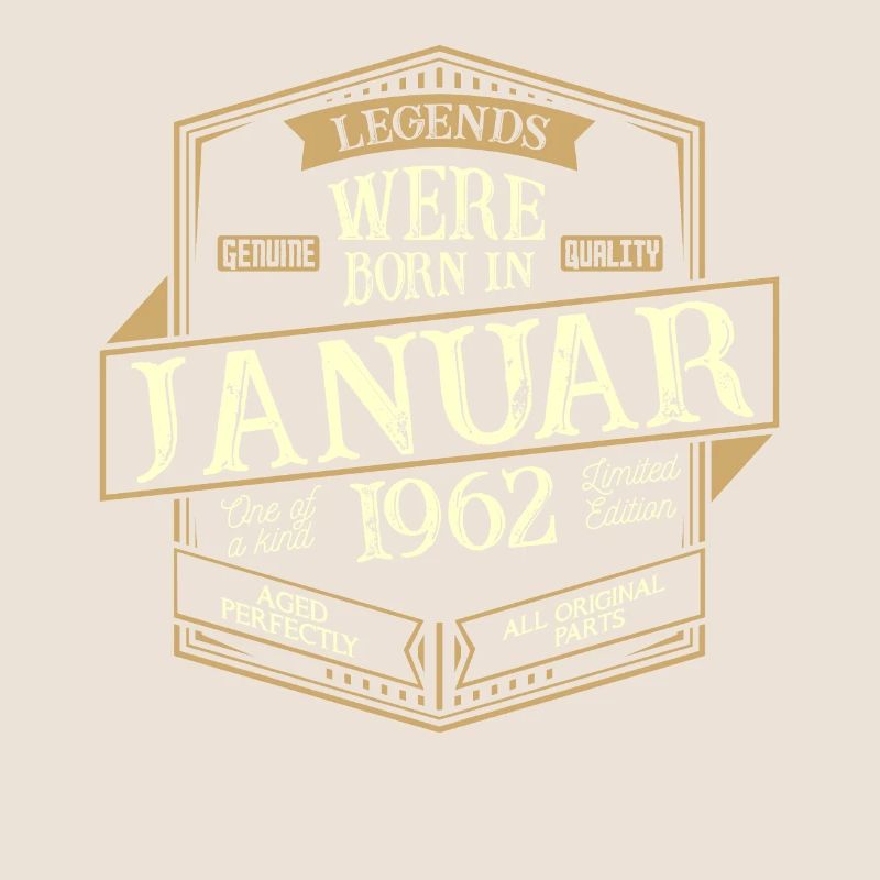 Januar 1962 Geburtstag Mann