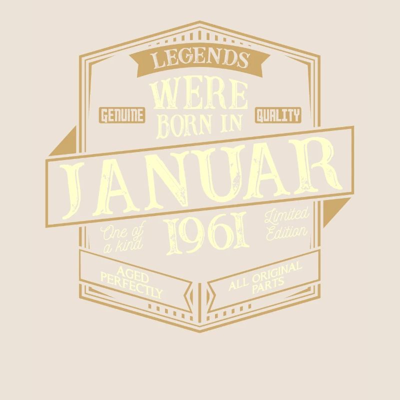 Januar 1961 Geburtstag Mann
