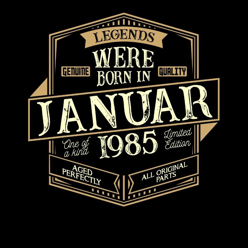 Januar 1985 Geburtstag Mann