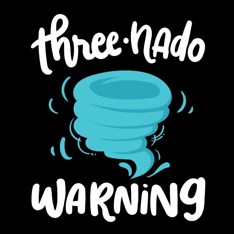 Three-cyclone warning 3rd birthday | Tornado