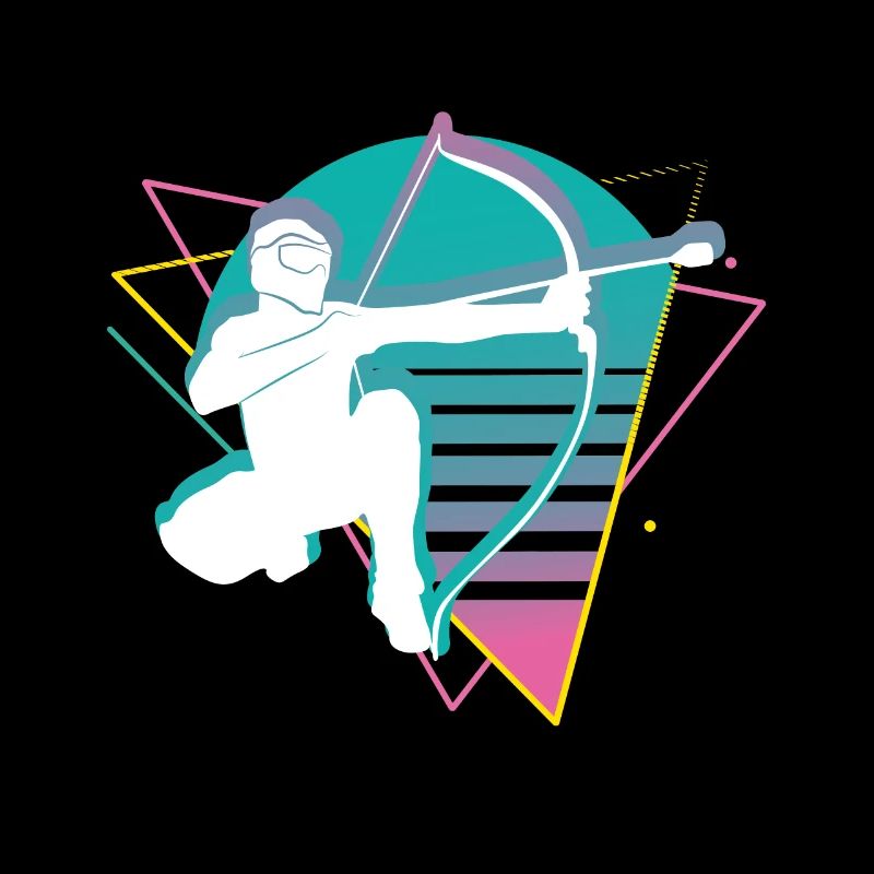 Balise fléchée Vaporwave