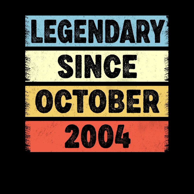 Legendary Since October 2004 18. Geburtstag