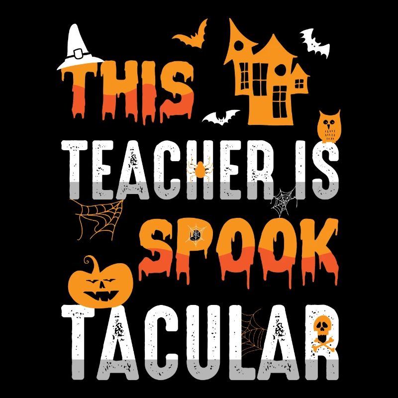 Ce professeur est Spook Tacular Spooky Halloween