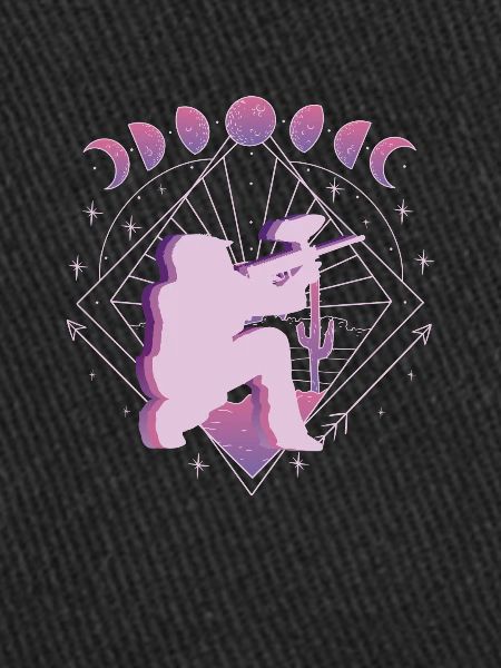 Vaporwave Space Paintball