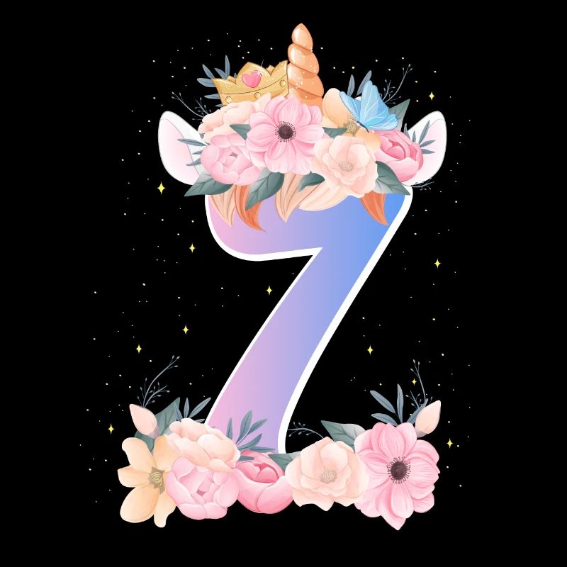 7 Couronne de licorne Mignon Bouquet de Fleurs 7.