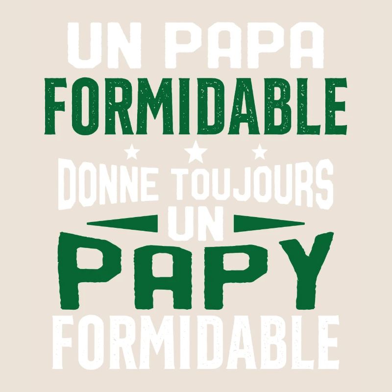 Un papa formidable donne Papy Cadeau formidable