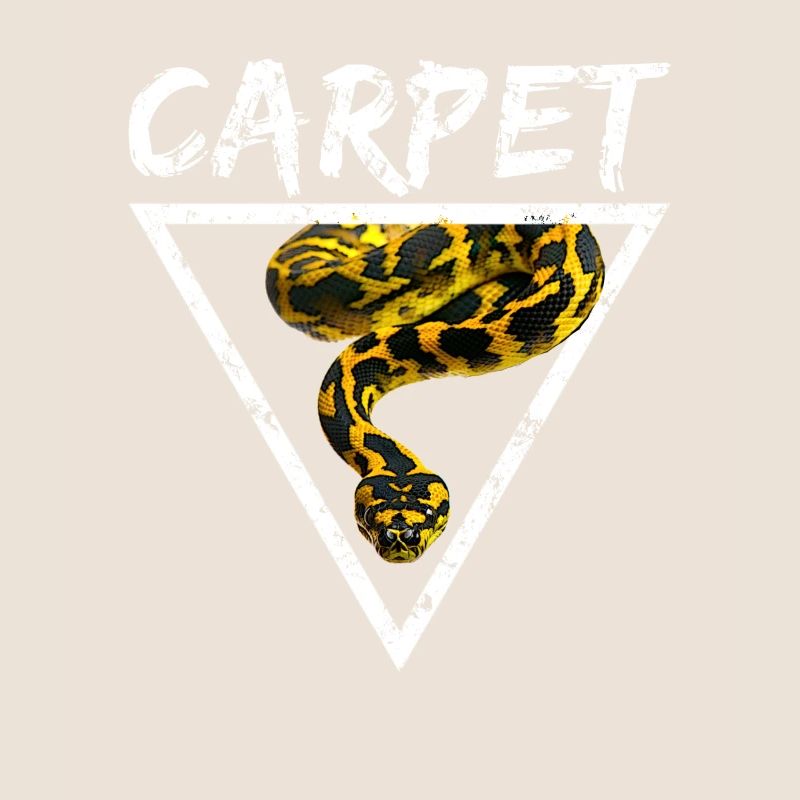 Tapis Python Geometric Snake Owner