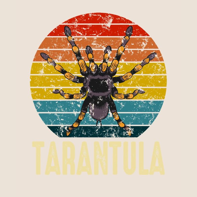 Retro Tarantula Propriétaire Pet Spider