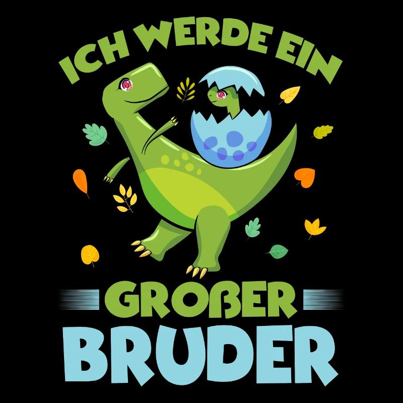 Ich werde ein Großer Bruder Dinosaurier