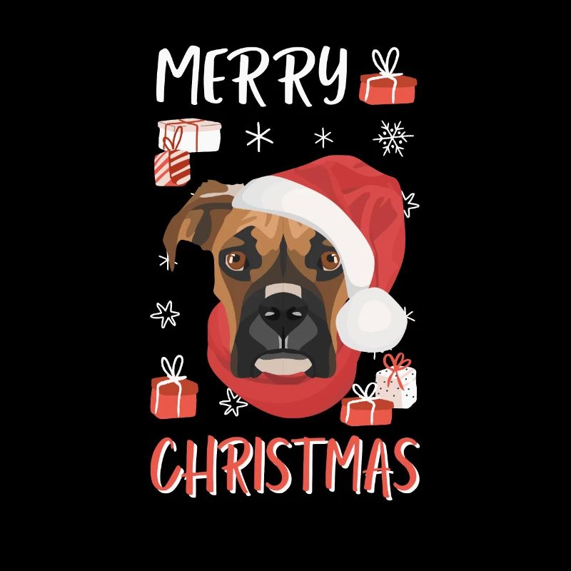 Boxer Joyeux Noël