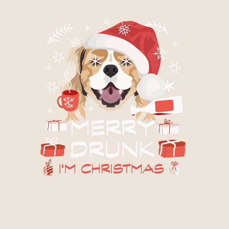 Marché de Noël King Charles Spaniel
