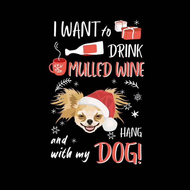 Chihuahua vin chaud Noël