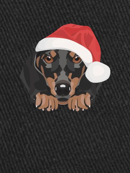 Dachshund Merry Christmas