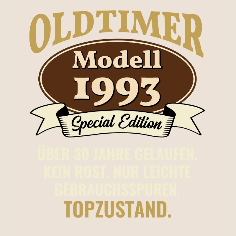 30 Jahre Oldtimer Modell 1993 30. Geburtstag