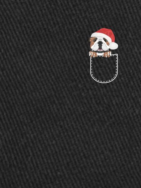 Bouledogue anglais Joyeux Noël