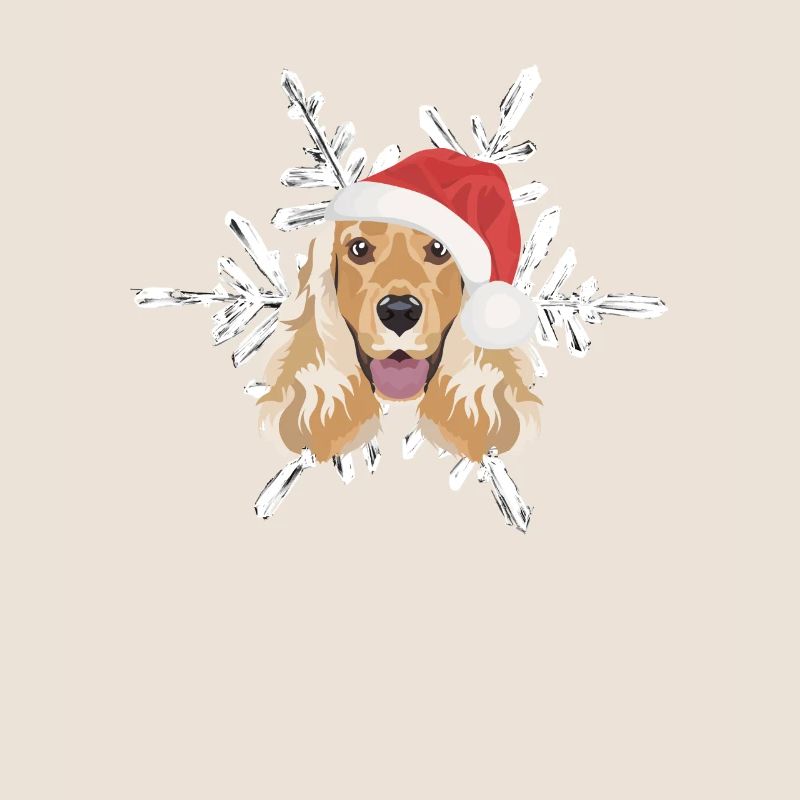Deutsch Cocker Spaniel Joyeux Noël