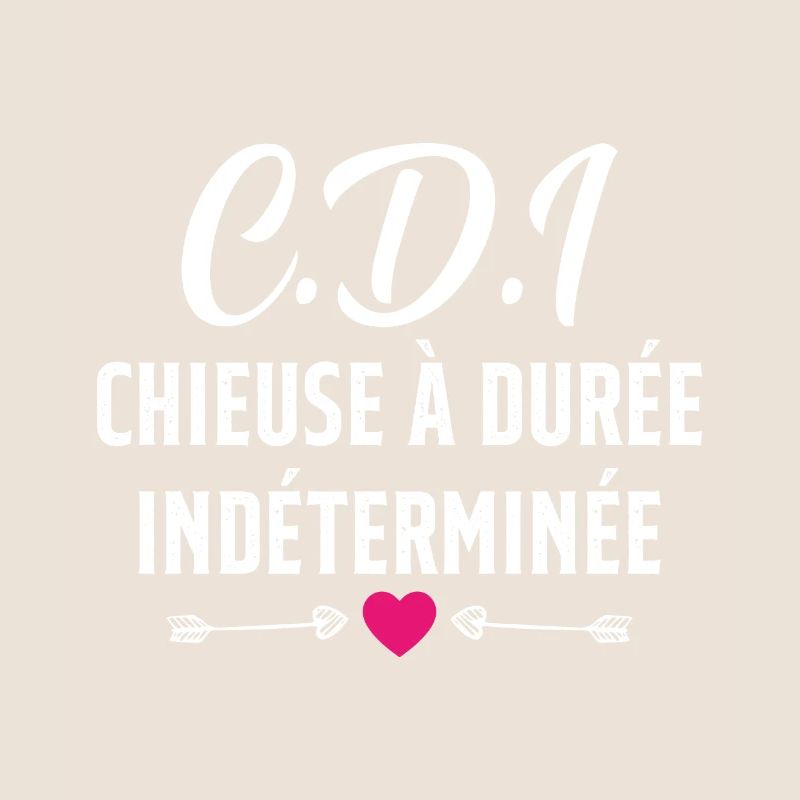 CDI Chieuse à durée indéterminée cadeau humour