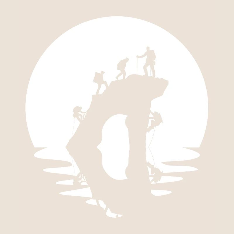 Circle and reflection - Climbing -