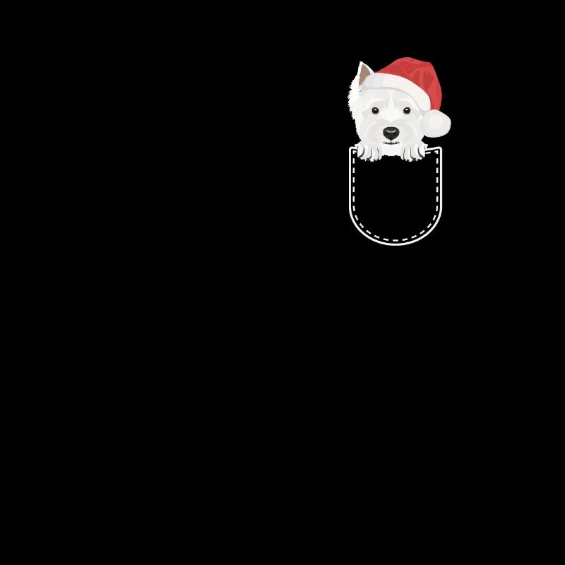 West Highland Terrier Joyeux Noël