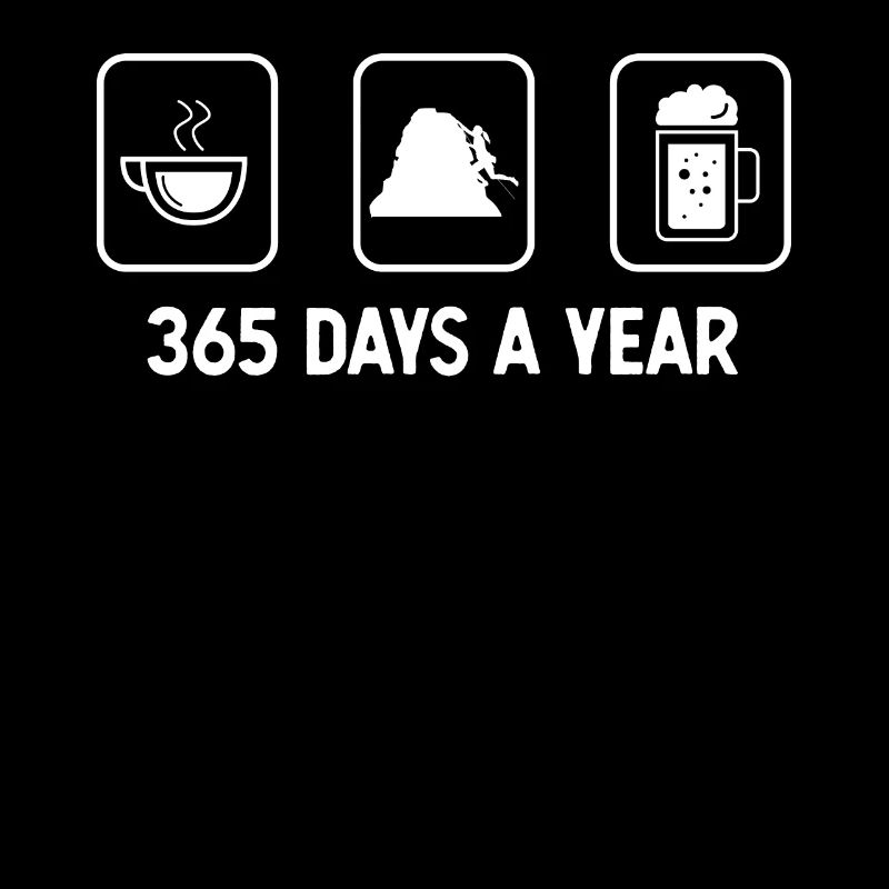 365 days a year - beer - women's climbing -