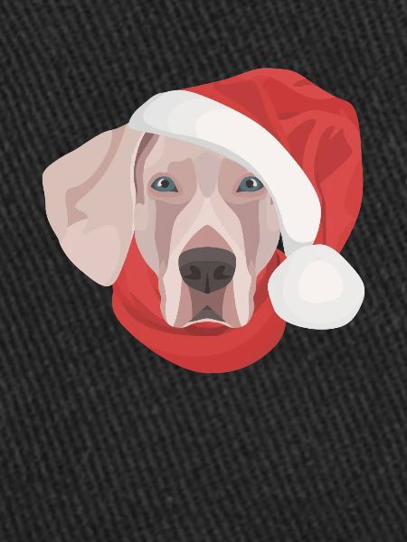 Joyeux Noël Weimaraner