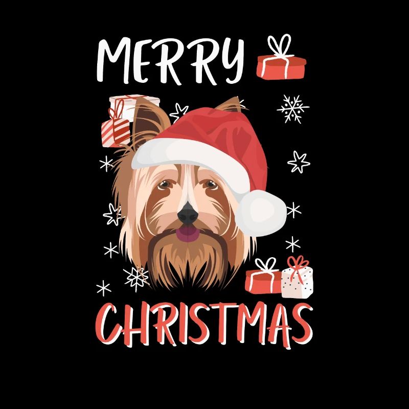 Yorkshire Terrier Joyeux Noël
