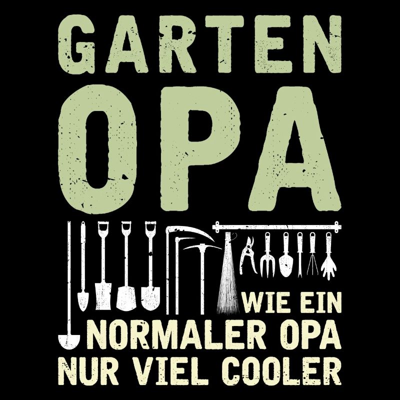Lustiger Gärtner Spruch Garten Opa