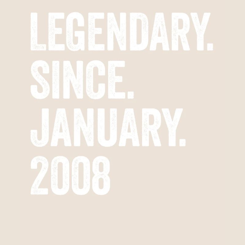 Legendary Since January 2008 15. Geburtstag