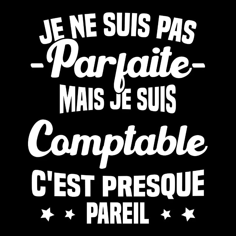 Pas parfaite mais je suis Comptable Humour Cadeau