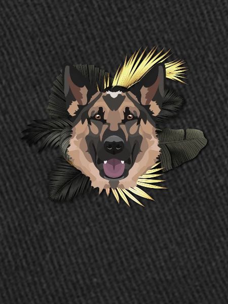 Golden Dog German Shepherd