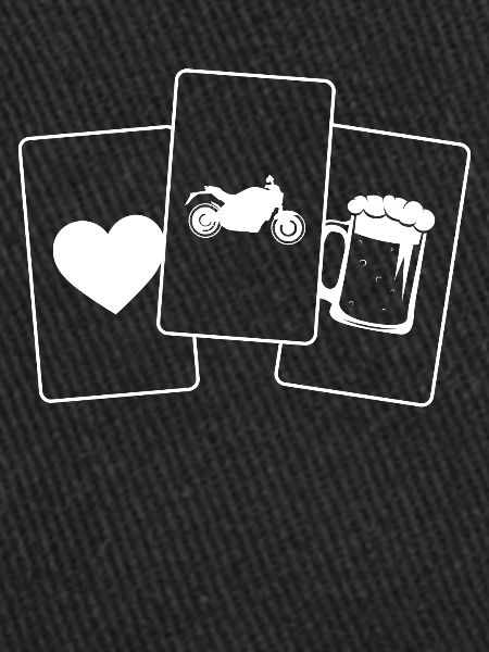 Heart - Beer - Motorcycle -